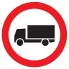 Panneau INTERDIT AUX POIDS LOURDS NORM Taliaplast 724284