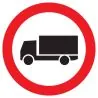 Panneau INTERDIT AUX POIDS LOURDS NORM Taliaplast 723284