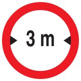 Panneau INTERDIT AUX VEHICULES DE PLUS Taliaplast 723280