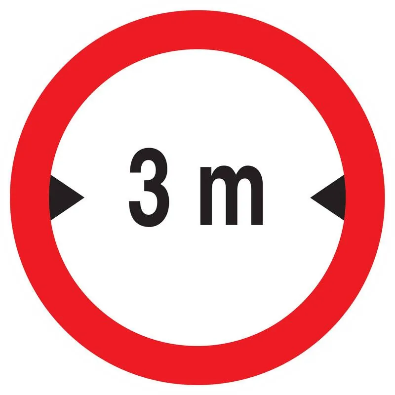 Panneau INTERDIT AUX VEHICULES DE PLUS Taliaplast 723280