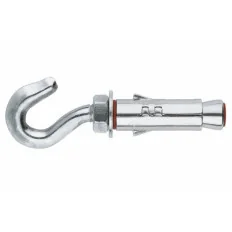 INDEX Cheville anti-rotation pour charges lourdes Crochet (M6 x 45 Ø12 100 pièces.) AHIGA0645 | AHIGA0645