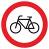 Panneau INTERDIT AUX VELOS NORMASIGN A Taliaplast 724298