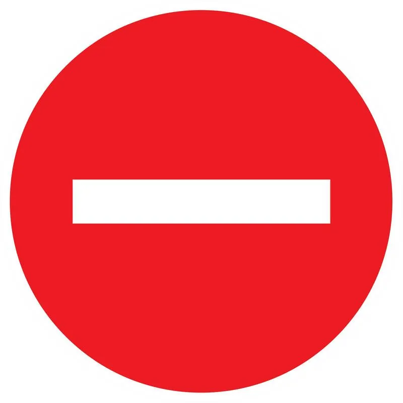 Panneau SENS INTERDIT NORMASIGN ADHESI Taliaplast 722210