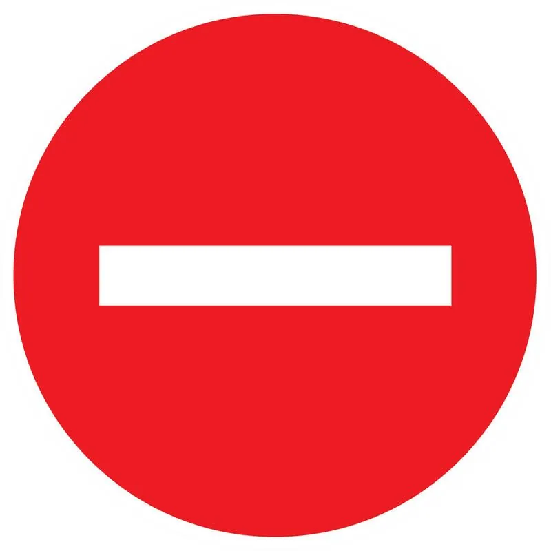 Panneau SENS INTERDIT NORMASIGN ADHESI Taliaplast 723207