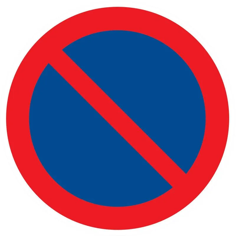 Panneau STATIONNEMENT INTERDIT NORMASI Taliaplast 724213
