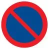 Panneau STATIONNEMENT INTERDIT NORMASI Taliaplast 724213