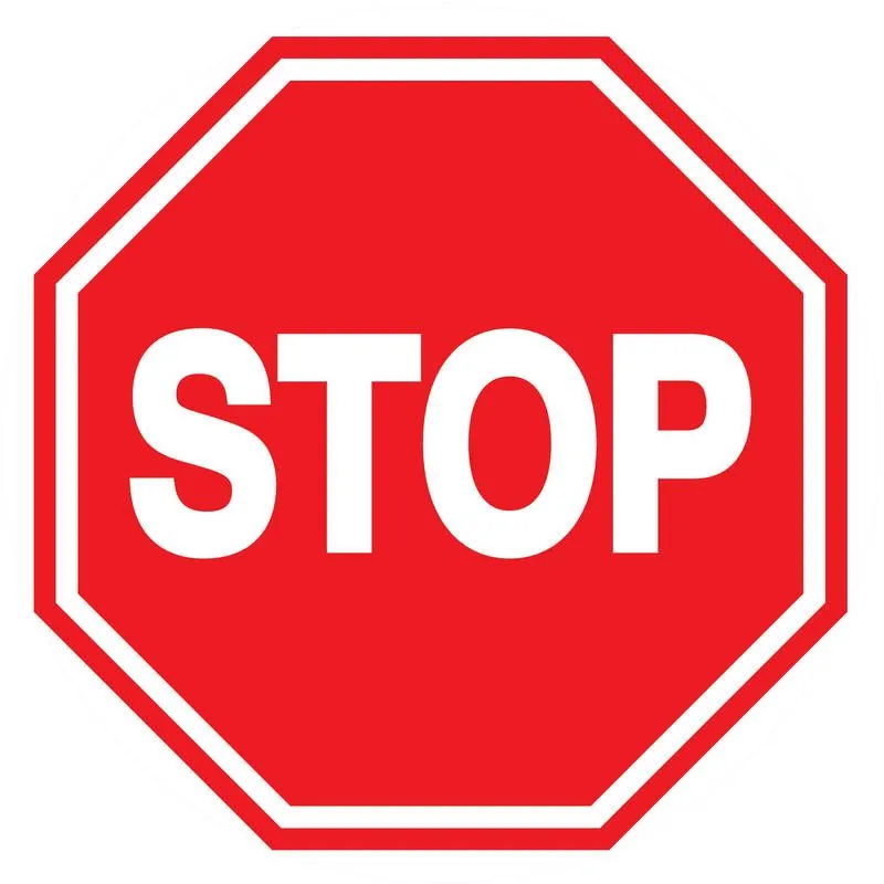 Panneau STOP NORMASIGN ADHESIF D.80 Taliaplast 724208