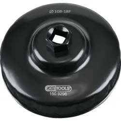 Cloche pour filtre à huile 1/2" diamètre 108 mm pour Renault et Opel KSTOOLS 150.9296 | 150.9296