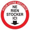 Panneau POUR VOTRE SECURITE NE RIEN ST Taliaplast 724207