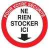 Panneau POUR VOTRE SECURITE NE RIEN ST Taliaplast 727208