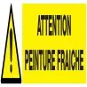 Panneau ATTENTION PEINTURE FRAICHE 330 Taliaplast 725334