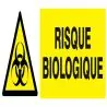 Panneau DANGER RISQUE BIOLOGIQUE NORMA Taliaplast 726317