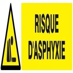 Panneau DANGER RISQUE D'ASPHYXIE NORMA Taliaplast 720329
