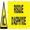 Panneau DANGER RISQUE D'ASPHYXIE NORMA Taliaplast 725329