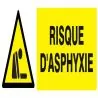 Panneau DANGER RISQUE D'ASPHYXIE NORMA Taliaplast 726329