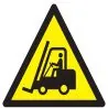 Panneau DANGER CHARIOT ELEV. A FOURCHE Taliaplast 729316