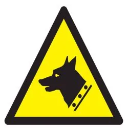 Panneau DANGER CHIEN DE GARDE NORMASIG Taliaplast 729954