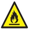 Panneau DANGER MATIERES INFLAMMABLES N Taliaplast 729947