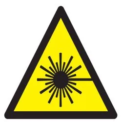 Panneau DANGER RAYONNEMENT LASER NORMA Taliaplast 729939