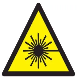 Panneau DANGER, RAYONNEMENT LASER 300x Taliaplast 729321