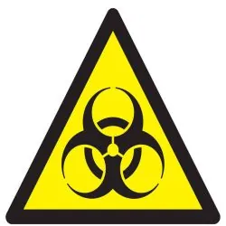Panneau DANGER RISQUE BIOLOGIQUE NORMA Taliaplast 729305