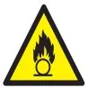 Panneau DANGER SUBSTANCES COMBURANTES Taliaplast 729930