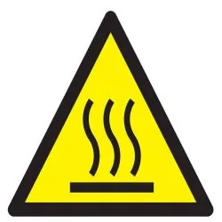 Panneau DANGER SURFACE CHAUDE NORMASIG Taliaplast 729924