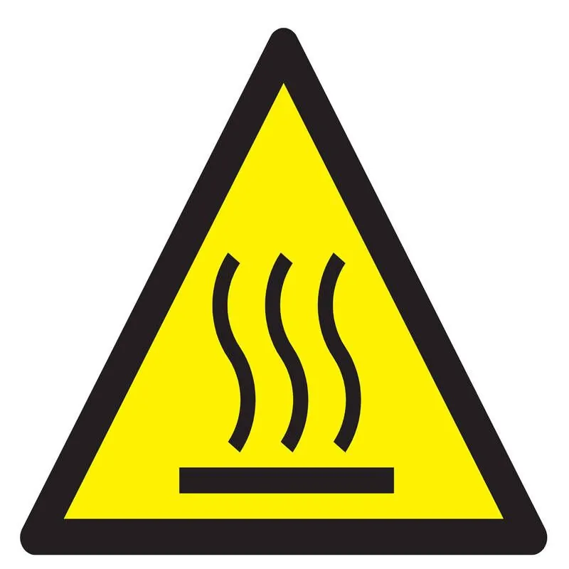 Panneau DANGER SURFACE CHAUDE NORMASIG Taliaplast 729924