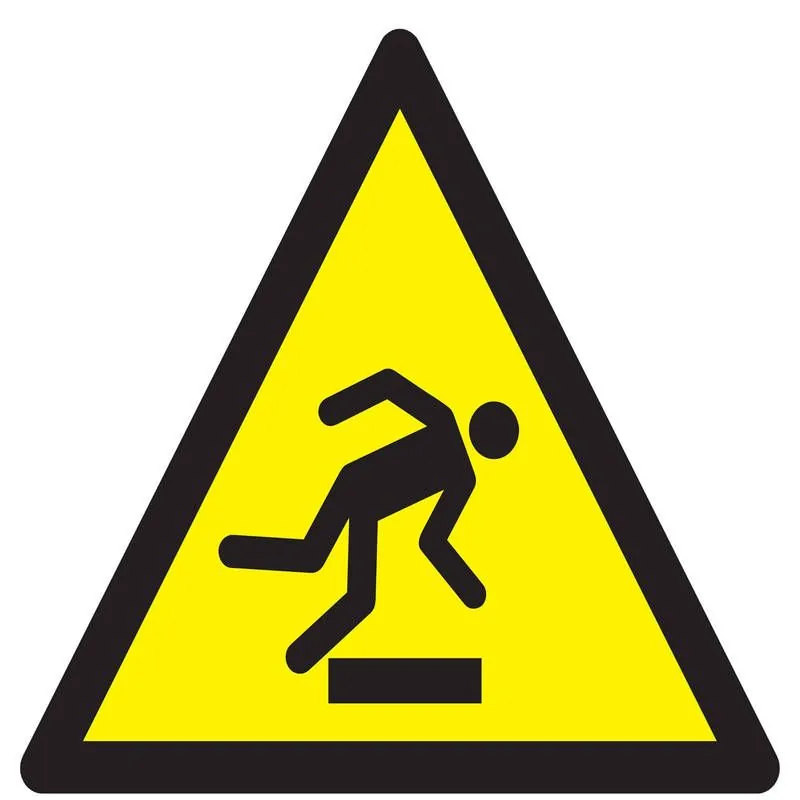 Panneau DANGER TREBUCHEMENT NORMASIGN Taliaplast 729323