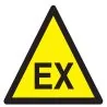 Panneau DANGER ATMOSP EXPLOSIVE NORMAS Taliaplast 729958