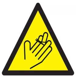 Panneau DANGER ATTENT. A VOS MAINS NOR Taliaplast 729317