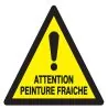 Panneau ATTENTION PEINTURE FRAICHE 100 Taliaplast 729936