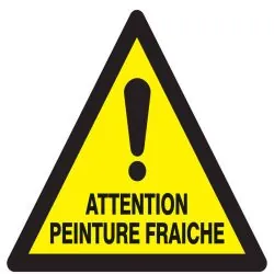 Panneau ATTENTION PEINTURE FRAICHE 300 Taliaplast 729306
