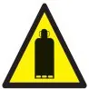 Panneau DANGER BOUTEILLE DE GAZ NORMAS Taliaplast 729336