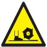 Panneau DANGER BROCHE DE FRAISAGE 300x Taliaplast 729356