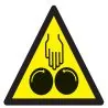 Panneau DANGER ECRASEM SOUS CYLINDRE N Taliaplast 729905