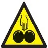 Panneau DANGER ECRASEM SOUS CYLINDRE N Taliaplast 729359