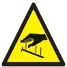 Panneau DANGER ELECTRICITE STATIQUE 30 Taliaplast 729338