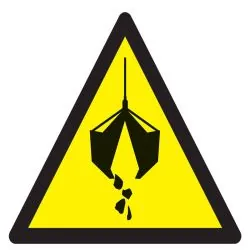 Panneau DANGER ENGIN DE LEVAGE NORMASI Taliaplast 729915