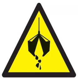 Panneau DANGER ENGIN DE LEVAGE 300x300 Taliaplast 729349