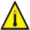 Panneau DANGER HAUTE TEMPERATURE NORMA Taliaplast 729341