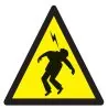 Panneau DANGER HAUTE TENSION NORMASIGN Taliaplast 729943