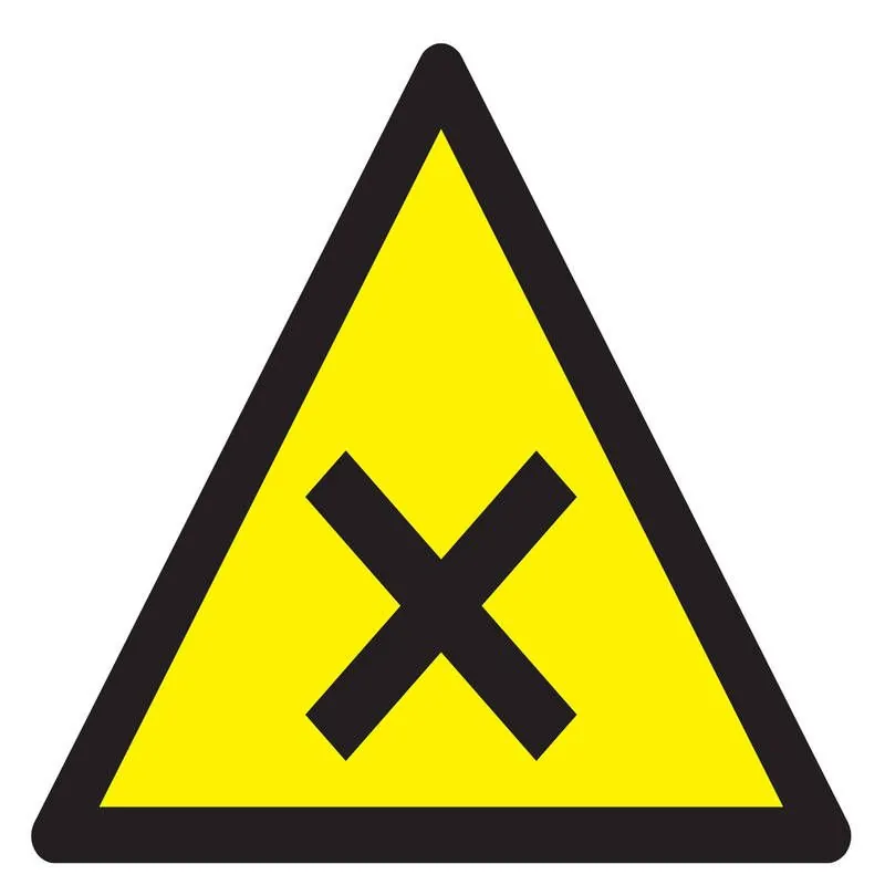 Panneau DANGER MATIERES NOCI/IRRIT. NO Taliaplast 729933
