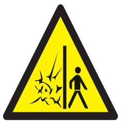 Panneau DANGER PROTECT BIOLOGIQUE NORM Taliaplast 729343