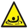 Panneau DANGER RISQUE DE NOYADE NORMAS Taliaplast 729964