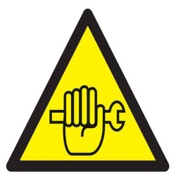Panneau DANGER TRAVAUX DE MAINTENANCE Taliaplast 729909