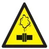 Panneau DANGER VAPEUR CHAUDE NORMASIGN Taliaplast 729919