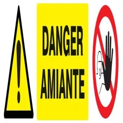 Panneau ACCES INT/DANG.AMIANTE NORMASI Taliaplast 725332