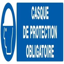Panneau CASQUE DE PROTECTION OBLIGAT. Taliaplast 720503