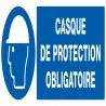 Panneau CASQUE DE PROTECTION OBLIGAT. Taliaplast 726503